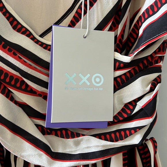 Anna Sui For Target 100% Silk Dress Medium - Picture 3 of 6